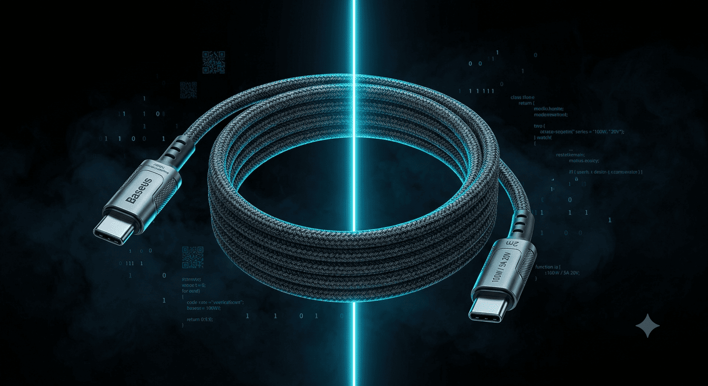 Кабель Baseus Superior Series 100W Type-C to Type-C 2м